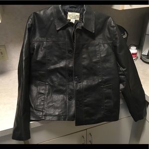 Leather jacket
